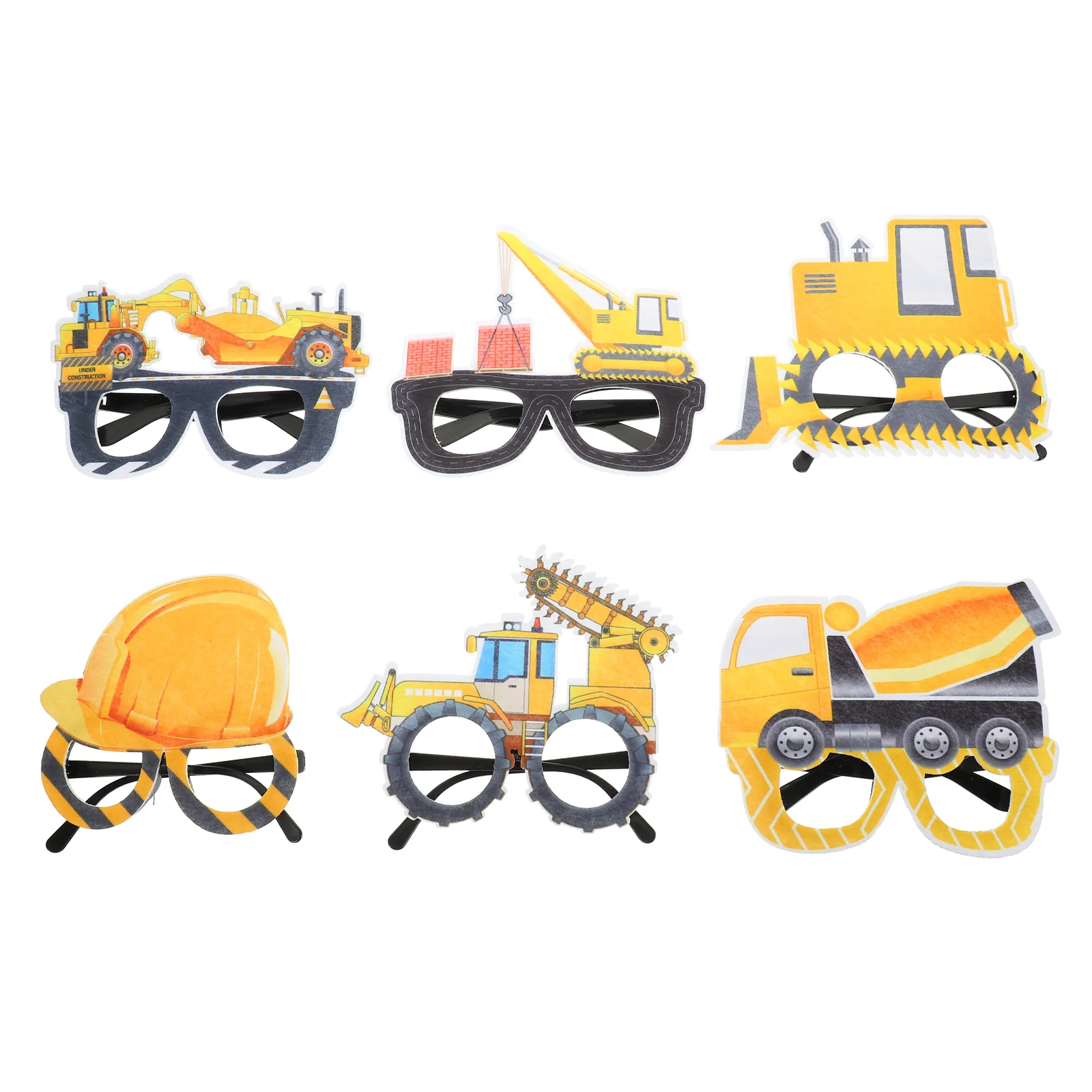 Glasses Construction Party Truck Props Prop Funny Eyewear Frameless Kids Photo Car Eyewears Photobooth Eyeglasses Engineer
Glasses Construction Party Truck Props Prop Funny Eyewear Frameless Kids Photo Car Eyewears Photobooth Eyeglasses Engineer