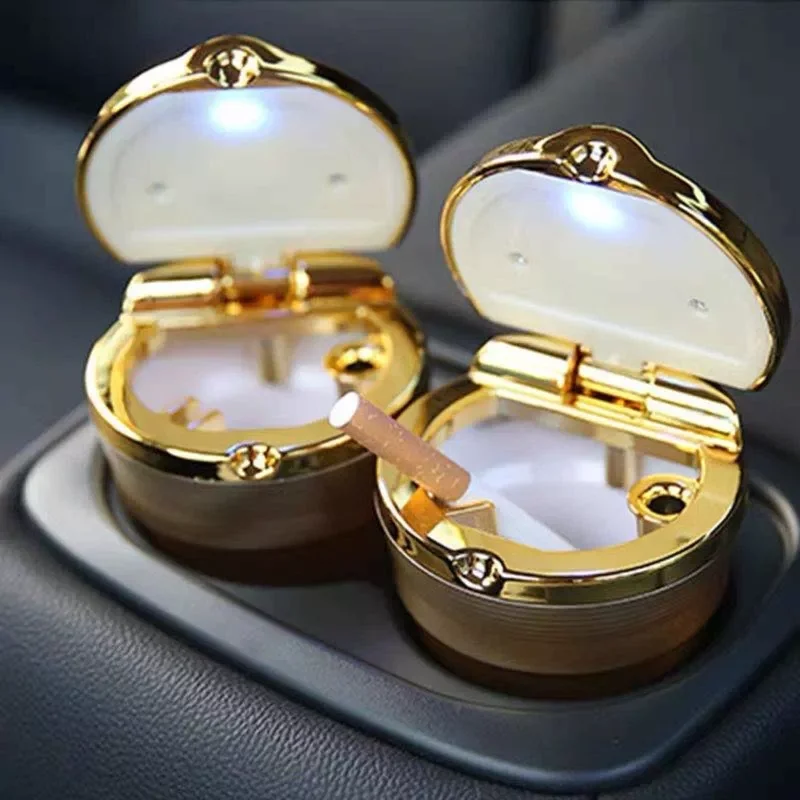Compact Smokeless Ashtray Detachable Car Cigarette Ashtray with LED Light Car Trash Can for Most Car Cup Holder N0HF
Compact Smokeless Ashtray Detachable Car Cigarette Ashtray with LED Light Car Trash Can for Most Car Cup Holder N0HF