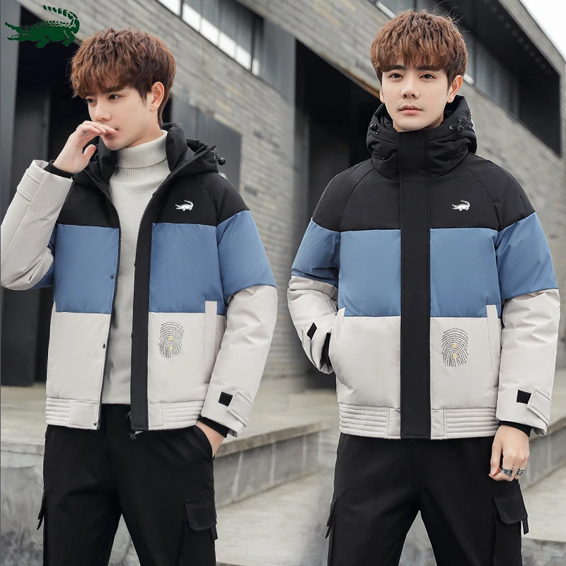 Winter Warm Men Jacket Coat Casual Autumn Stand Collar Puffer Thick Hat White Duck Parka Male Men's Winter Down Jacket With Hood
Winter Warm Men Jacket Coat Casual Autumn Stand Collar Puffer Thick Hat White Duck Parka Male Men's Winter Down Jacket With Hood