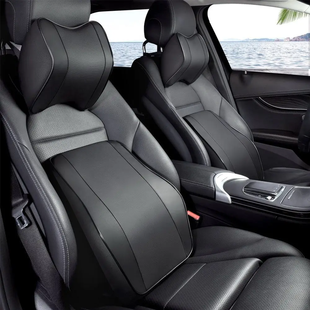Headrest Pillow Car Neck Rest Head Support Cushion Car Breathable Memory Foam Slow Rebound Guard Car Lumbar Pillow Universal
Headrest Pillow Car Neck Rest Head Support Cushion Car Breathable Memory Foam Slow Rebound Guard Car Lumbar Pillow Universal