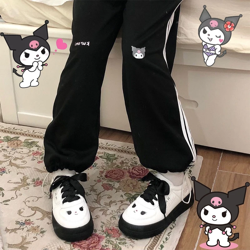 Брюки Kuromi с прострочкой аниме кавайный Маленький Дьявол студенческие повседневные Мягкие свободные универсальные спортивные брюки Harlan с ш...
Брюки Kuromi с прострочкой аниме кавайный Маленький Дьявол студенческие повседневные Мягкие свободные универсальные спортивные брюки Harlan с ш...