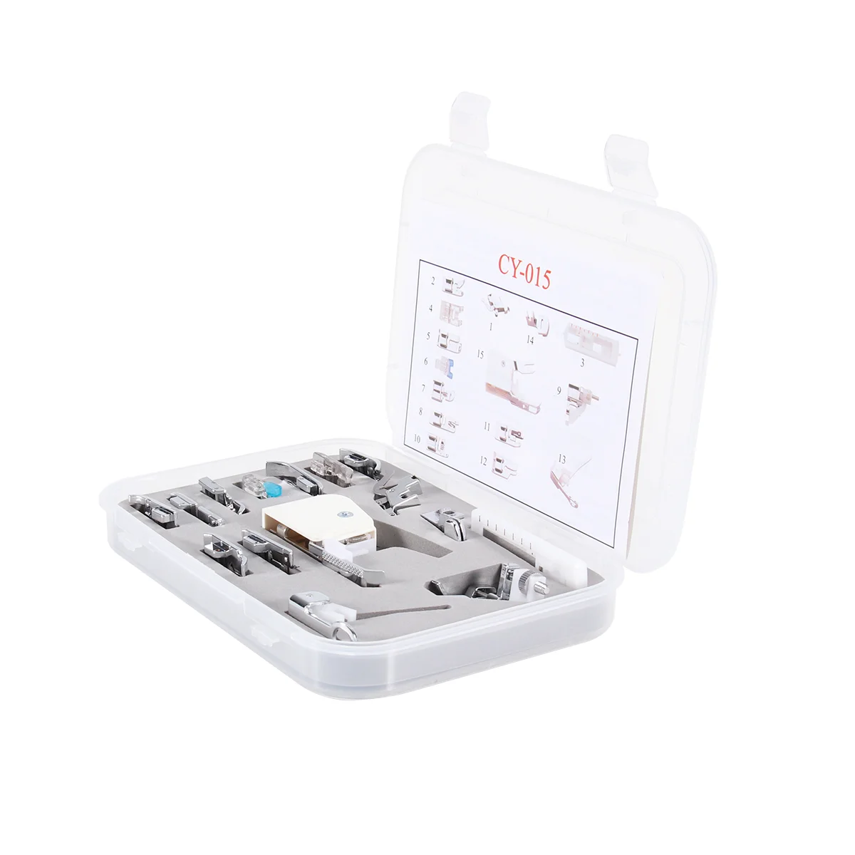 Foot Presser Sewing Machine Press Patchwork Embroidery Open Toe Overcast Professional Accessories Zipper Feet
Foot Presser Sewing Machine Press Patchwork Embroidery Open Toe Overcast Professional Accessories Zipper Feet