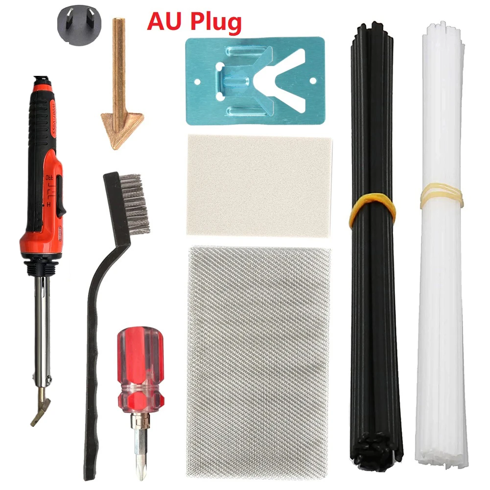 Plastic Welder Kit 80w Plastic Welding For Bumper Kayak Solder Rework Station Heat Repair Tool Electric Soldering Iron EU US UK
Plastic Welder Kit 80w Plastic Welding For Bumper Kayak Solder Rework Station Heat Repair Tool Electric Soldering Iron EU US UK