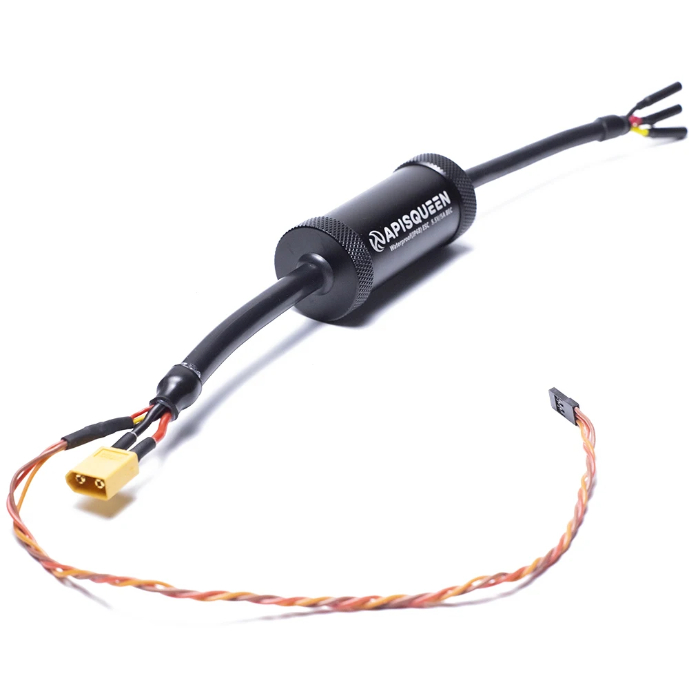 APISQUEEN 2-6S 100A ESC With 5.5V 3A BEC For Underwater Thruster And Motor
APISQUEEN 2-6S 100A ESC With 5.5V 3A BEC For Underwater Thruster And Motor