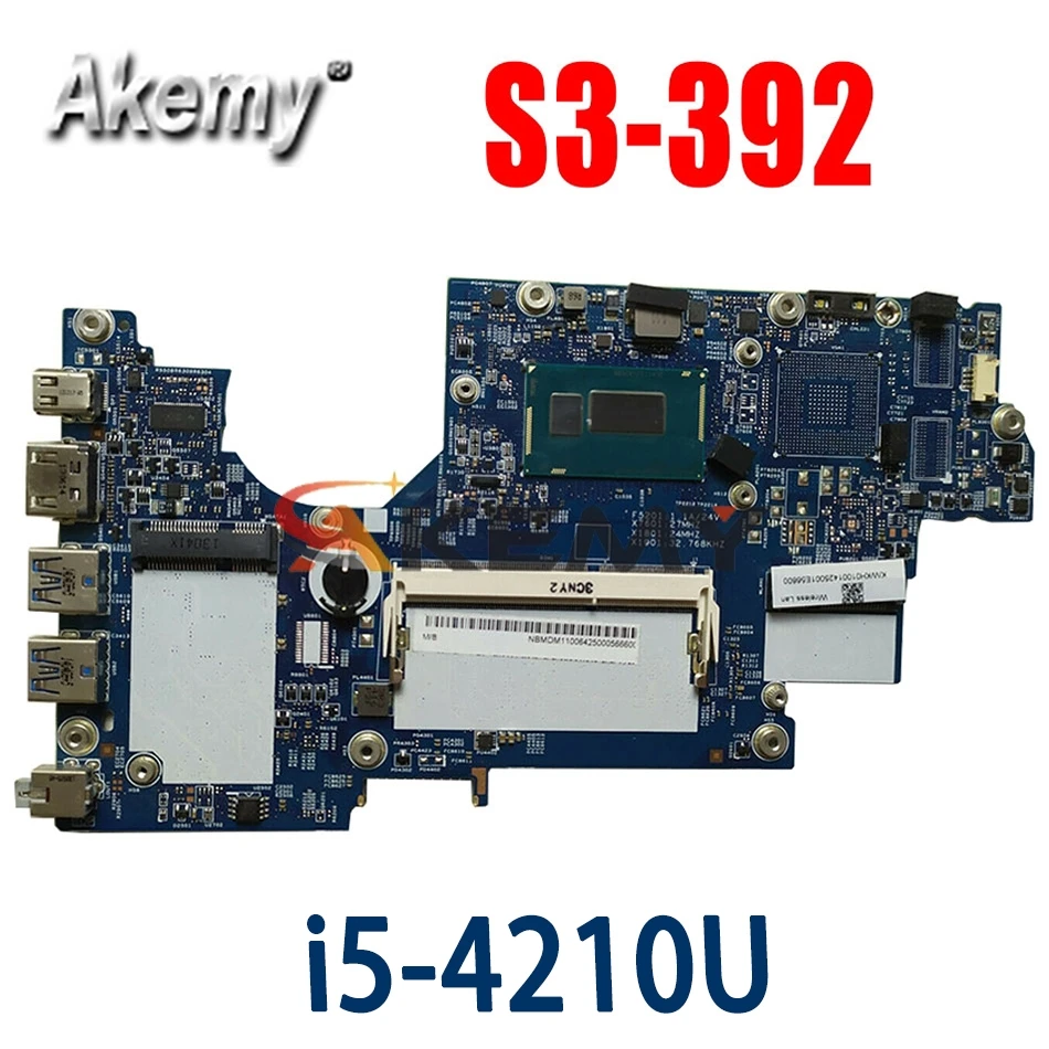 Материнская плата для ноутбука Akemy для ACER Aspire S3-392 i5-4210U материнская плата 12265-2 SR1EF DDR3
Материнская плата для ноутбука Akemy для ACER Aspire S3-392 i5-4210U материнская плата 12265-2 SR1EF DDR3