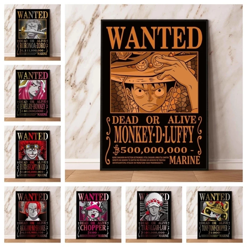 One Piece Print Anime постер Canvas Trafalgar Law живопись картина Обезьяна D. Фреска Luffy для гостиной, украшение для дома с рамкой 
One Piece Print Anime постер Canvas Trafalgar Law живопись картина Обезьяна D. Фреска Luffy для гостиной, украшение для дома с рамкой