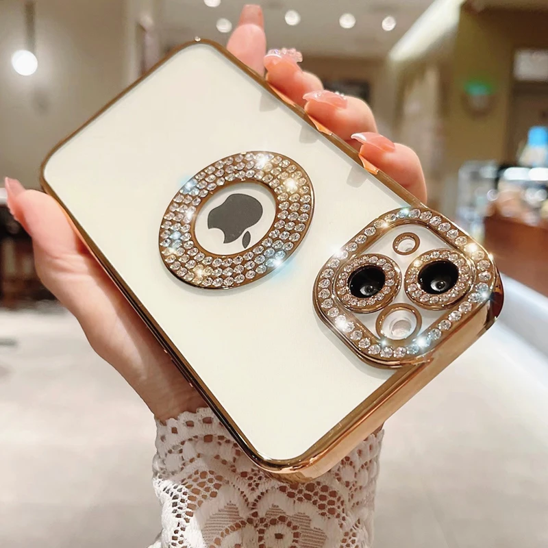 Luxury Plating Flash Diamond Glitter Phone Case For iPhone 11 12 13 14 Pro Max 14 Plus Hollow Out Rhinestone Soft Silicone Cover
Luxury Plating Flash Diamond Glitter Phone Case For iPhone 11 12 13 14 Pro Max 14 Plus Hollow Out Rhinestone Soft Silicone Cover