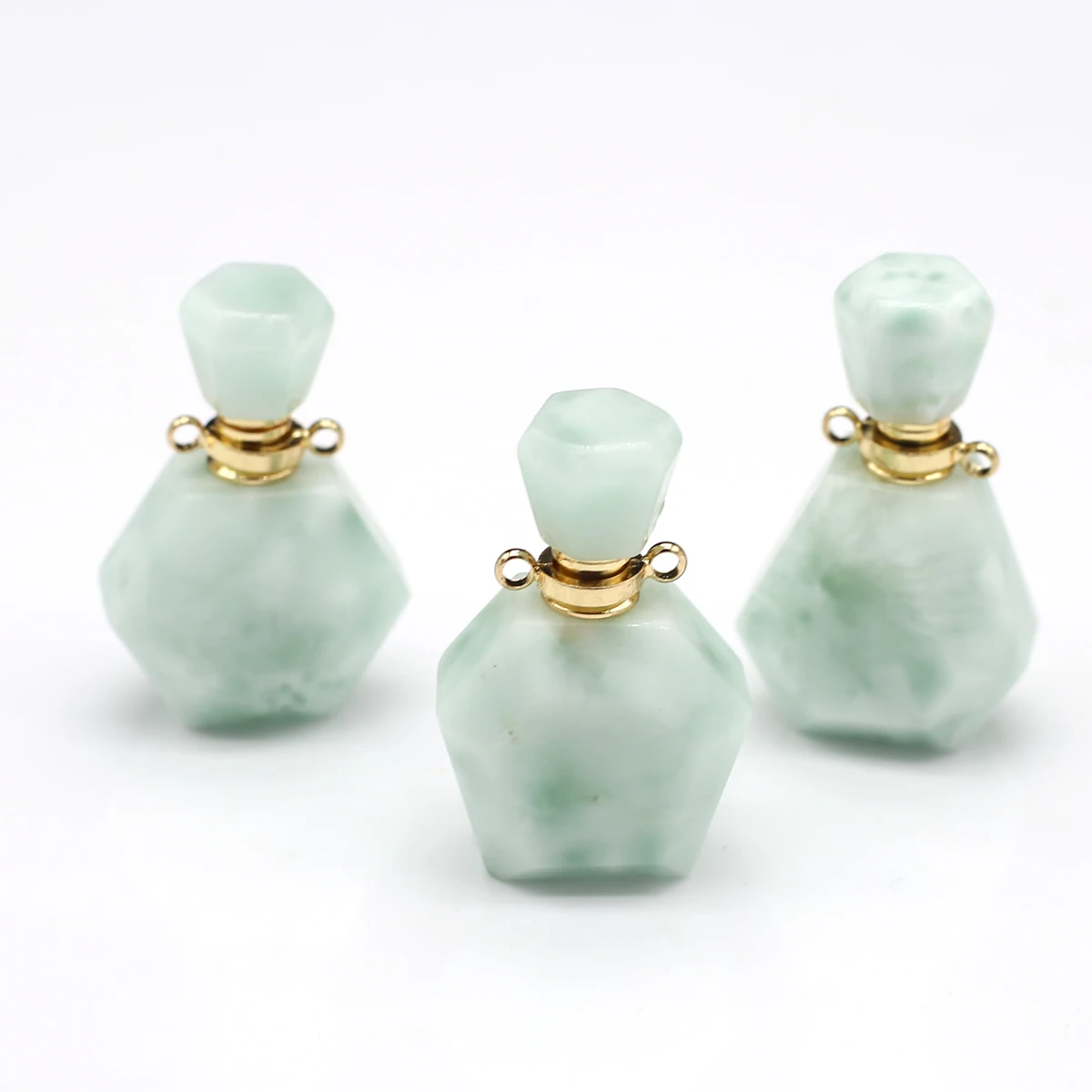 3PCS Green Angel Natural Stone Irregular Perfume Bottle Pendant Diffuser For Jewelry Making DIY Necklace Accessories Charms Gift
3PCS Green Angel Natural Stone Irregular Perfume Bottle Pendant Diffuser For Jewelry Making DIY Necklace Accessories Charms Gift