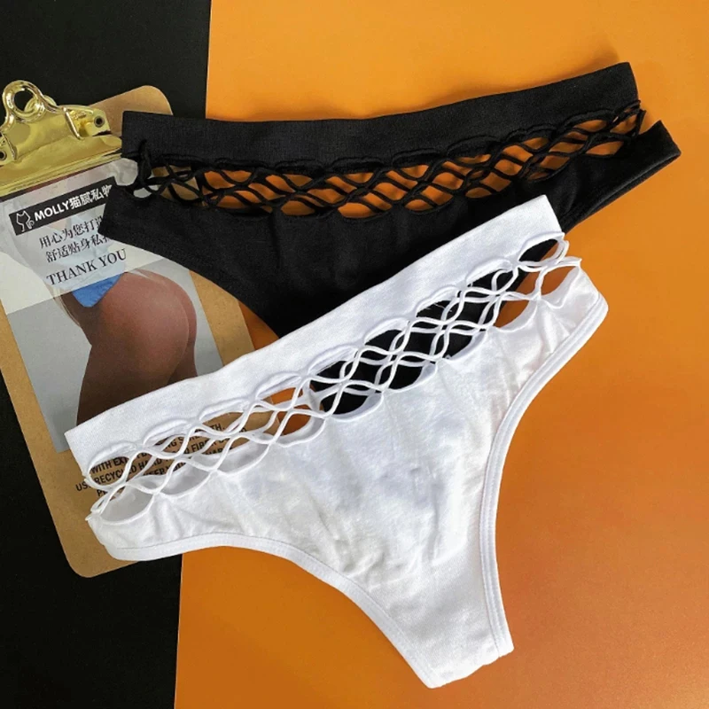 New Mid-Waist Temptation Panties Women's Thong Waist Hollow G-String Hollow Out Female Underpant Seamless Ladies Underwear L-XXL
New Mid-Waist Temptation Panties Women's Thong Waist Hollow G-String Hollow Out Female Underpant Seamless Ladies Underwear L-XXL