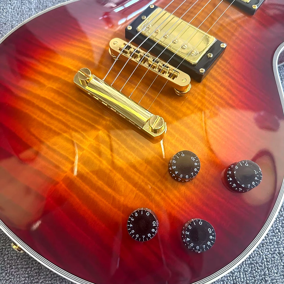 LP Custom Electric Guitar with Frets Binding, Custom Store, Made in China, Free Shipping 
LP Custom Electric Guitar with Frets Binding, Custom Store, Made in China, Free Shipping