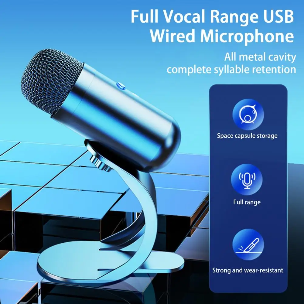 USB Gaming PC Condenser Microphone With Mute Noise Reduction Karaoke Live Broadcast Mic For PC Computer Laptop Video Recording
USB Gaming PC Condenser Microphone With Mute Noise Reduction Karaoke Live Broadcast Mic For PC Computer Laptop Video Recording
