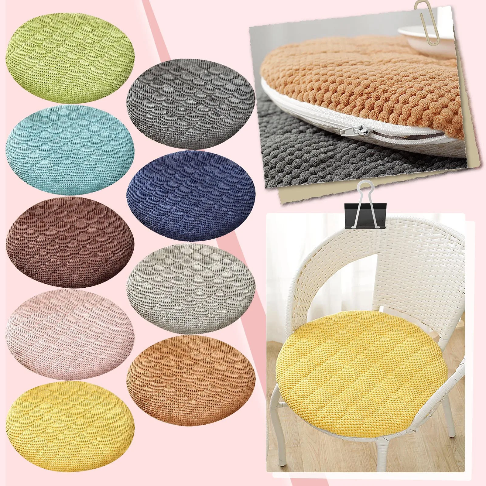 Super Soft And Comfortable h Chair Cushion Non Slip Winter Warm Chair Cushion Comfortable Dining Chair Sitting Back Support
Super Soft And Comfortable h Chair Cushion Non Slip Winter Warm Chair Cushion Comfortable Dining Chair Sitting Back Support