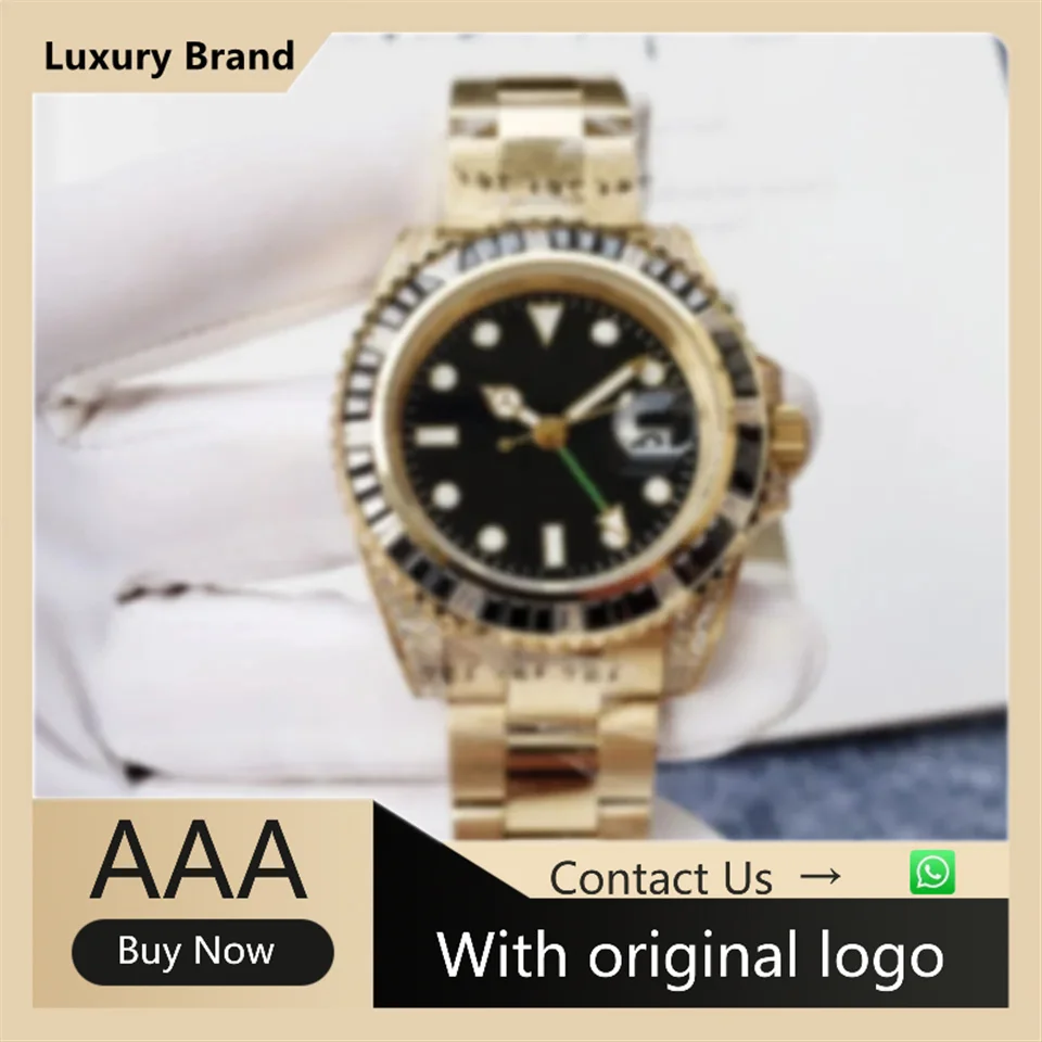 AIOSC Men's Watch 904l Stainless Steel Automatic Mechanical High Quality Waterproof aaa watch 40mm-RLX
AIOSC Men's Watch 904l Stainless Steel Automatic Mechanical High Quality Waterproof aaa watch 40mm-RLX