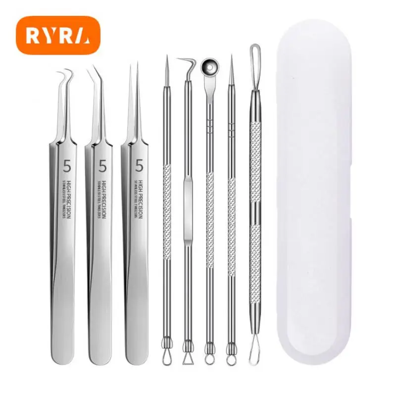 Acnetools Professional Acne Clip Blackhead Needle Stainless Steel Blackhead Ultra-fine Acne Tweezers
Acnetools Professional Acne Clip Blackhead Needle Stainless Steel Blackhead Ultra-fine Acne Tweezers