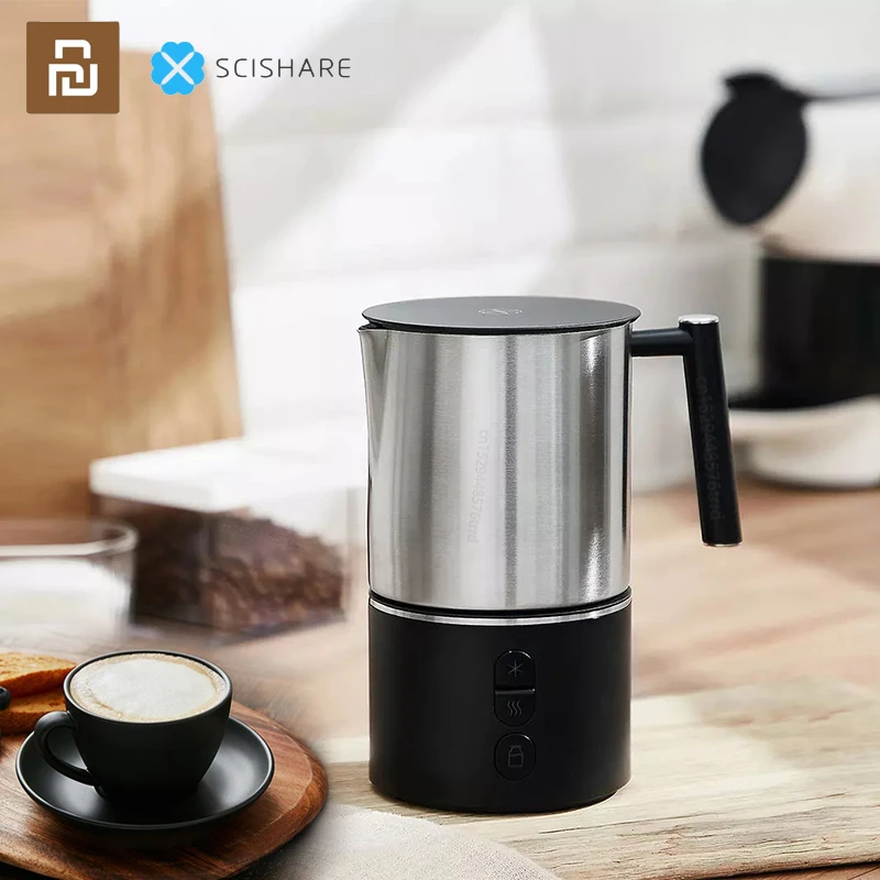 Электрический молочный пенообразователь Xiaomi Scishare, пузырьковая кофемашина «сделай сам», устройство для приготовления латте, взбиватель для...
Электрический молочный пенообразователь Xiaomi Scishare, пузырьковая кофемашина «сделай сам», устройство для приготовления латте, взбиватель для...