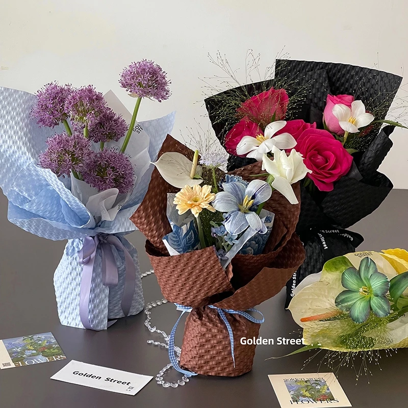10pcs Three-dimensional Flower Packaging Paper Floral Art Waterproof Thickening Wrapping Paper Festival Gift Packing Craft Paper
10pcs Three-dimensional Flower Packaging Paper Floral Art Waterproof Thickening Wrapping Paper Festival Gift Packing Craft Paper