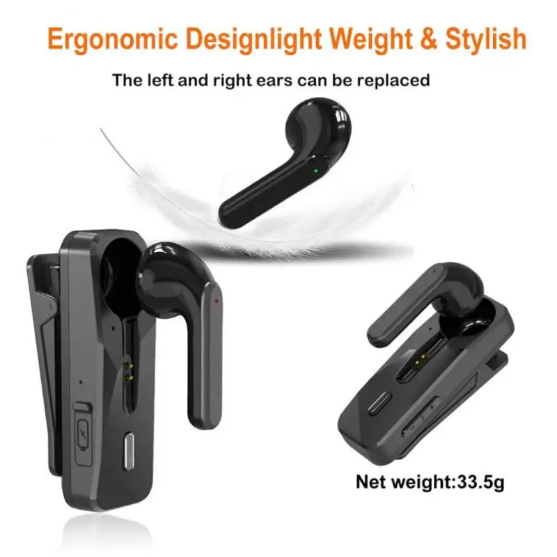 Semi-in-ear Lavalier Wireless Earphones Handsfree Sport Lavalier Earphones 5.1 Headphones With Mic Business Earphone
Semi-in-ear Lavalier Wireless Earphones Handsfree Sport Lavalier Earphones 5.1 Headphones With Mic Business Earphone