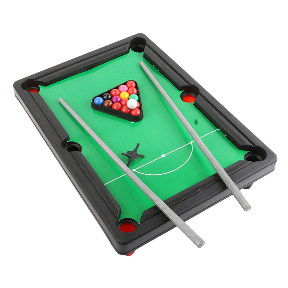 Desktop Sports Toy Pool Table Board Game Party Mini Billiards Set Simulation Cues Wear Resistant Entertainment Children Gift
Desktop Sports Toy Pool Table Board Game Party Mini Billiards Set Simulation Cues Wear Resistant Entertainment Children Gift