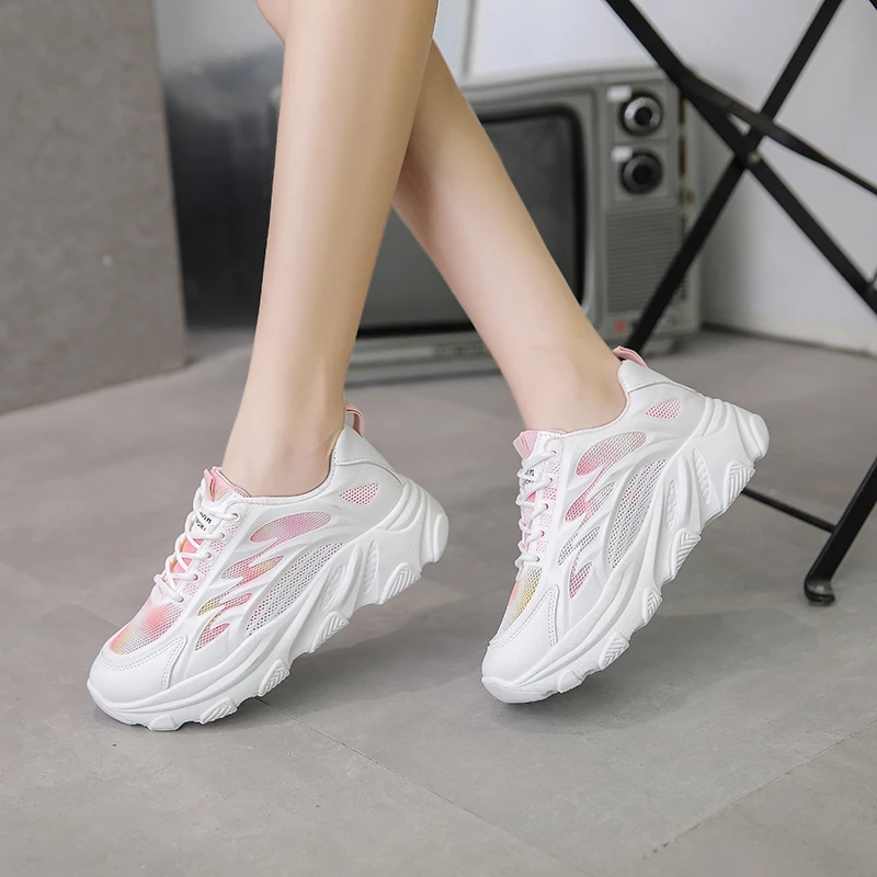 Lace Up Canvas Shoes Women's Vulcanize Shoes New Fashion Shoes Classic Color Thick Bottom Platform Casual Shoes Woman Sneakers
Lace Up Canvas Shoes Women's Vulcanize Shoes New Fashion Shoes Classic Color Thick Bottom Platform Casual Shoes Woman Sneakers