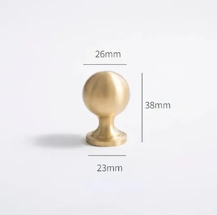 Ручки для шкафов TINYHOB золотые из латуни
Ручки для шкафов TINYHOB золотые из латуни