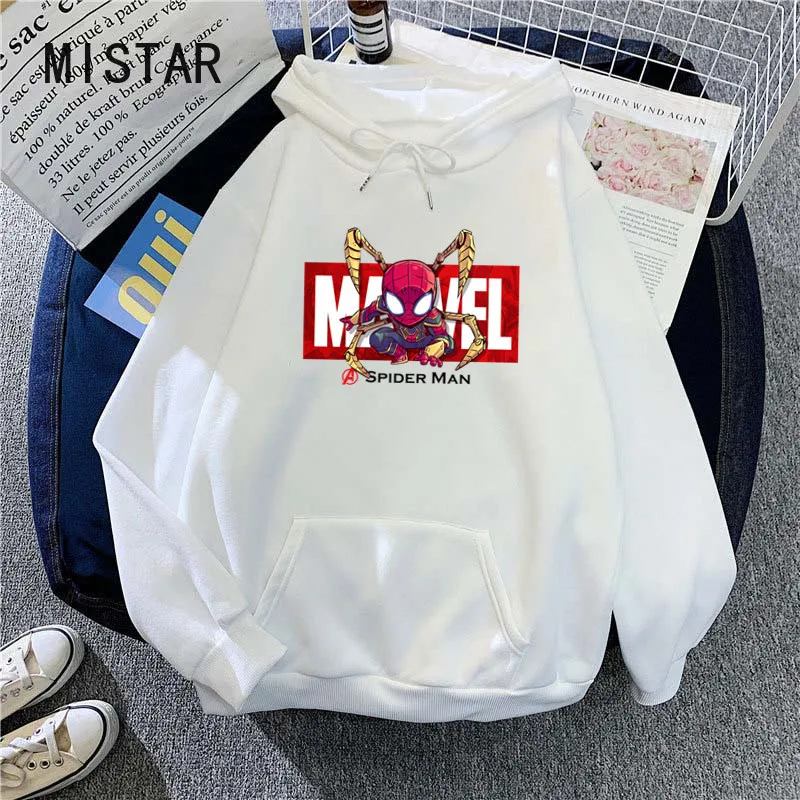 Disney Spiderman Hoodie Women Cartoon Unisex Fashion Ladies Hoodie Sweatshirt Casual Long Sleeve Streetwear Tops Hoody Clothing
Disney Spiderman Hoodie Women Cartoon Unisex Fashion Ladies Hoodie Sweatshirt Casual Long Sleeve Streetwear Tops Hoody Clothing