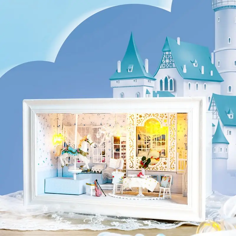 DIY cottage wooden assembly model for girls Valentine's Day home gift princess dream girl's toy diy kits for adults Wood
DIY cottage wooden assembly model for girls Valentine's Day home gift princess dream girl's toy diy kits for adults Wood