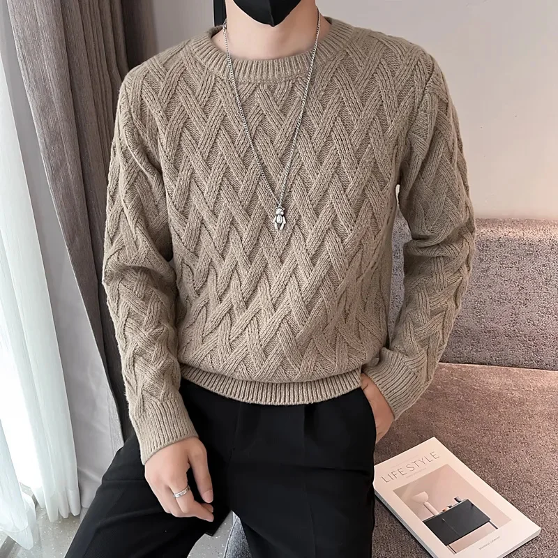 Men White O-Clar Sweaters Clothes Winter Sweater Men Coats Sid Striped over Mens Turtleneck Autumn New S-3XL
Men White O-Clar Sweaters Clothes Winter Sweater Men Coats Sid Striped over Mens Turtleneck Autumn New S-3XL