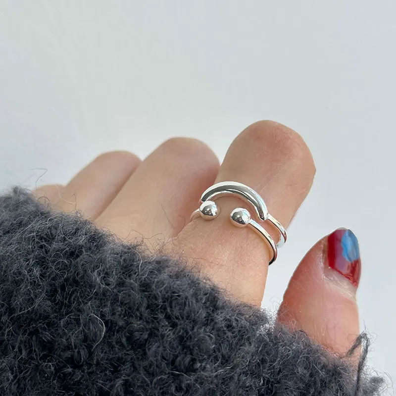 Vintage Personality Fashion Double Smiling Face Ring Unisex Simple Open Ring Banquet Jewelry Accessories Gift
Vintage Personality Fashion Double Smiling Face Ring Unisex Simple Open Ring Banquet Jewelry Accessories Gift