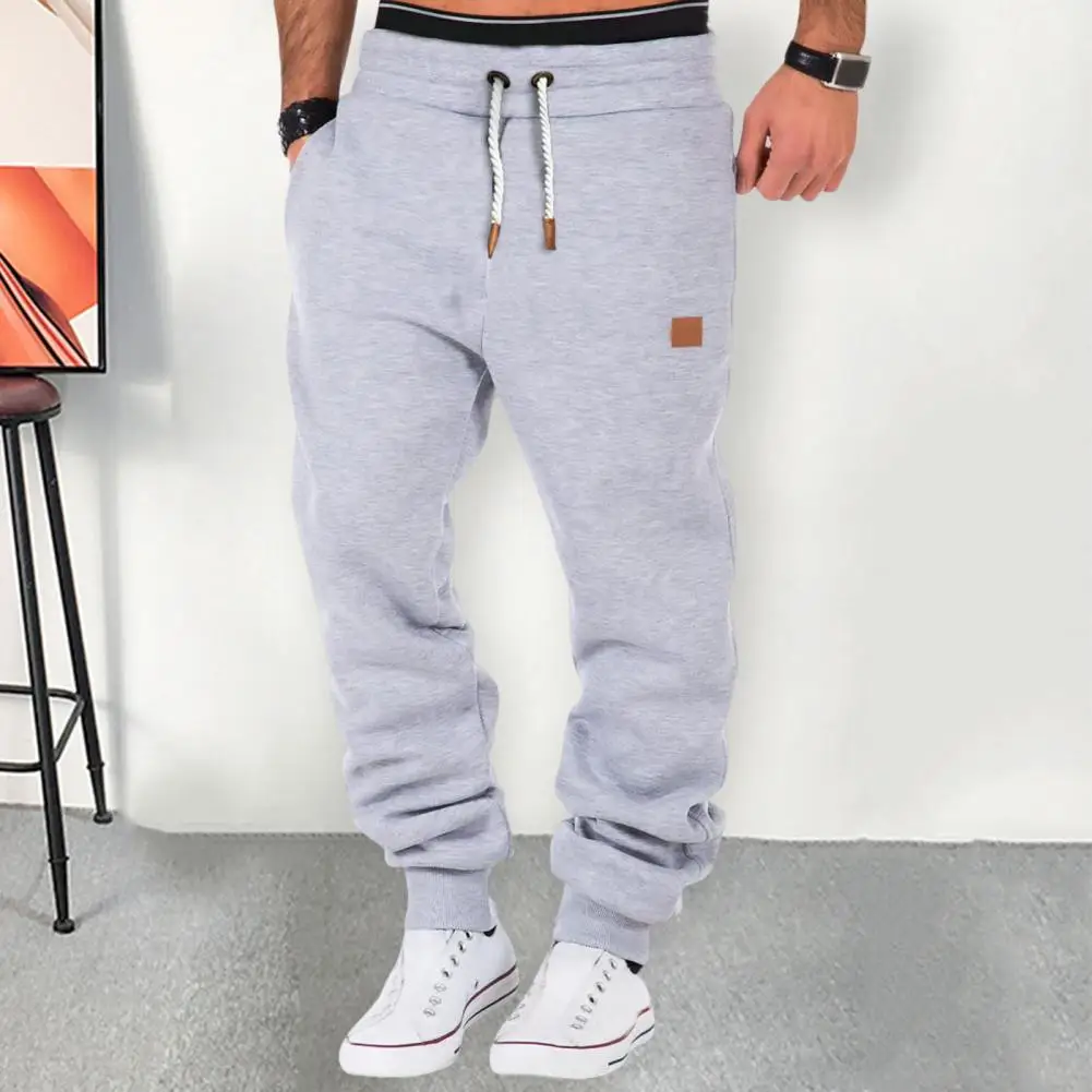 Elastic Waistband Shrinkable Cuffs Anti-freeze Men Winter Plush Lining Drawstring Sport Pants Jogger Pants for School
Elastic Waistband Shrinkable Cuffs Anti-freeze Men Winter Plush Lining Drawstring Sport Pants Jogger Pants for School