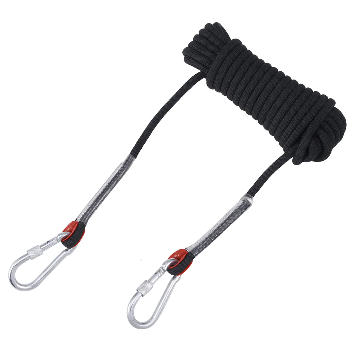 10M 10mm Thickness Tree Climbing Sling Rappelling Rope Auxiliary Cord Equipment (Black)
10M 10mm Thickness Tree Climbing Sling Rappelling Rope Auxiliary Cord Equipment (Black)
