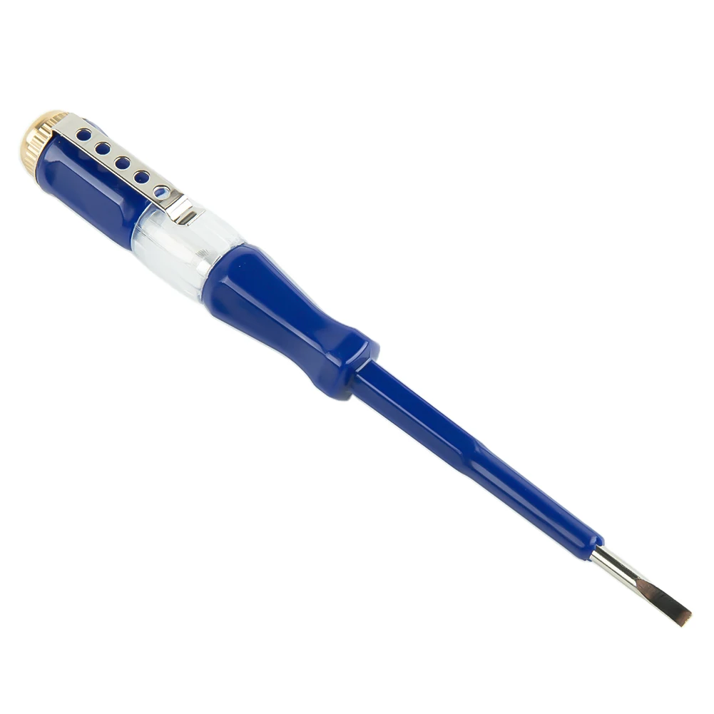 1pcs Multifunctional Household Test Pen Portable Flat Screwdriver Hand Tools 100-500V LED Voltage Tester Accessories
1pcs Multifunctional Household Test Pen Portable Flat Screwdriver Hand Tools 100-500V LED Voltage Tester Accessories