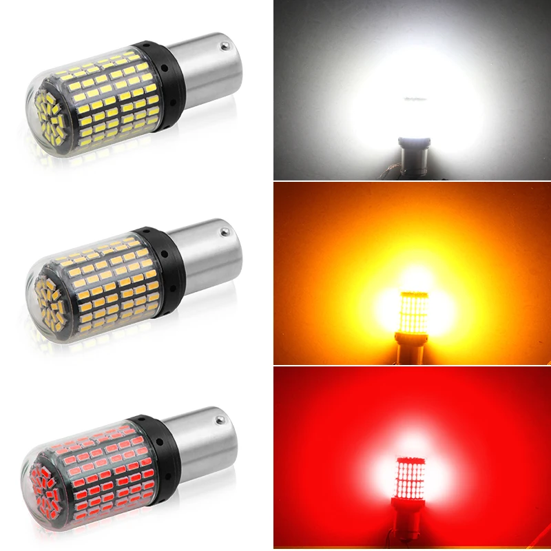 2X T20 W21W Car Brake LEDS 144smd Bulb CanBus Luggage Compartment Lights 1156 BA15S BAU15S 7440 Car Turn Signal Trunk Lights 12V
2X T20 W21W Car Brake LEDS 144smd Bulb CanBus Luggage Compartment Lights 1156 BA15S BAU15S 7440 Car Turn Signal Trunk Lights 12V