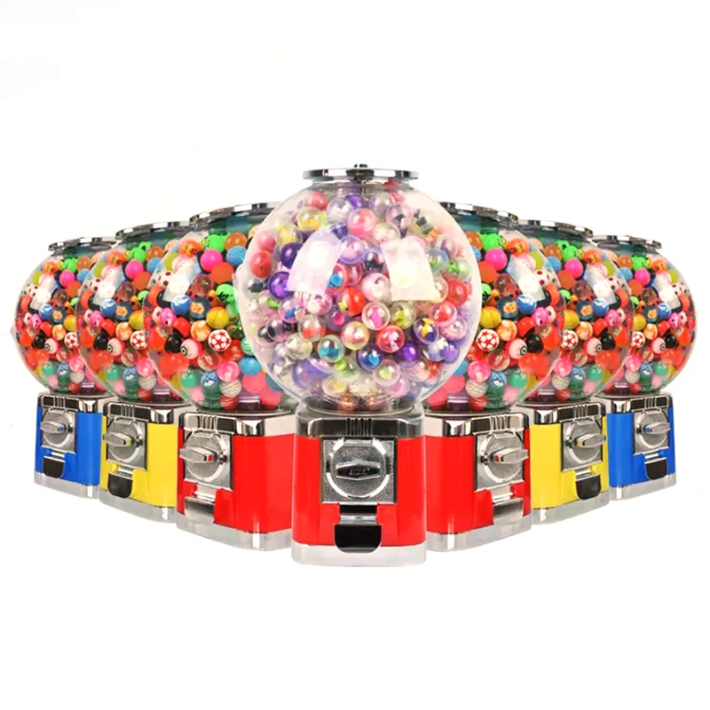 Coin Operated Fruit Capsule Colorful Coin Vending Machine With Drawer Capsule Machine
Coin Operated Fruit Capsule Colorful Coin Vending Machine With Drawer Capsule Machine