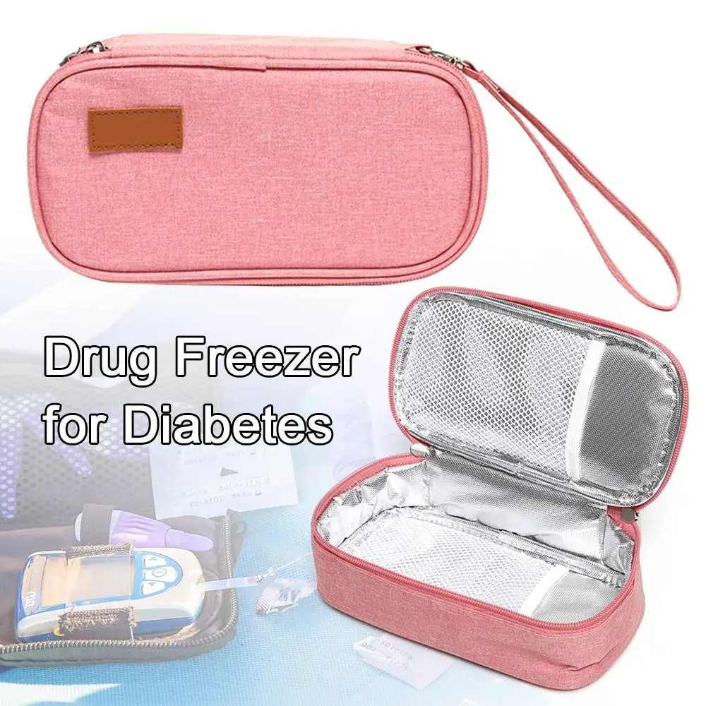 

Оксфордский диабетический карман без геля, охлаждающий мешок для инсулина, протектор таблеток, морозильник для лекарств для диабета, Термоизолированный медицинский охладитель