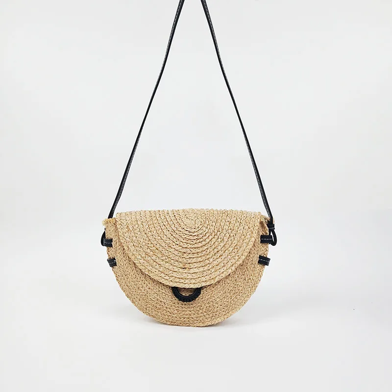 Casual Half Moon Women Straw Rattan Shoulder Bags Wicker Woven Lady Hollow Crossbody Bag Summer Beach Travel Small Handbag Purse
Casual Half Moon Women Straw Rattan Shoulder Bags Wicker Woven Lady Hollow Crossbody Bag Summer Beach Travel Small Handbag Purse