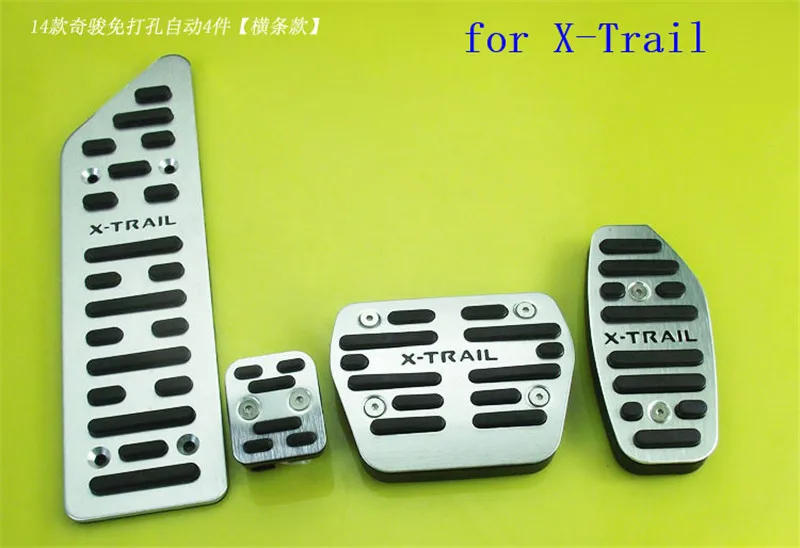 aluminum alloy free punch brake pedal accelerator pedal Clutch pedal for X-Trail X Trail T32 2014-2018 Car styling
aluminum alloy free punch brake pedal accelerator pedal Clutch pedal for X-Trail X Trail T32 2014-2018 Car styling