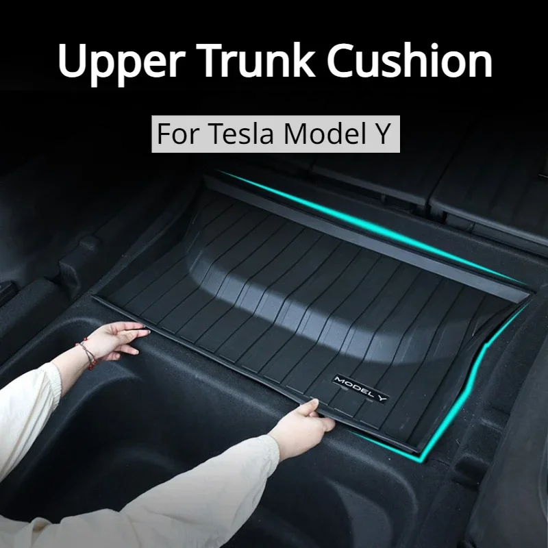 Коврики для Верхнего Багажника Tesla Model Y, коврик для хранения под задним багажником, коврики из ТПЭ, защита от грязи, модные аксессуары для салона автомобиля
Коврики для Верхнего Багажника Tesla Model Y, коврик для хранения под задним багажником, коврики из ТПЭ, защита от грязи, модные аксессуары для салона автомобиля
