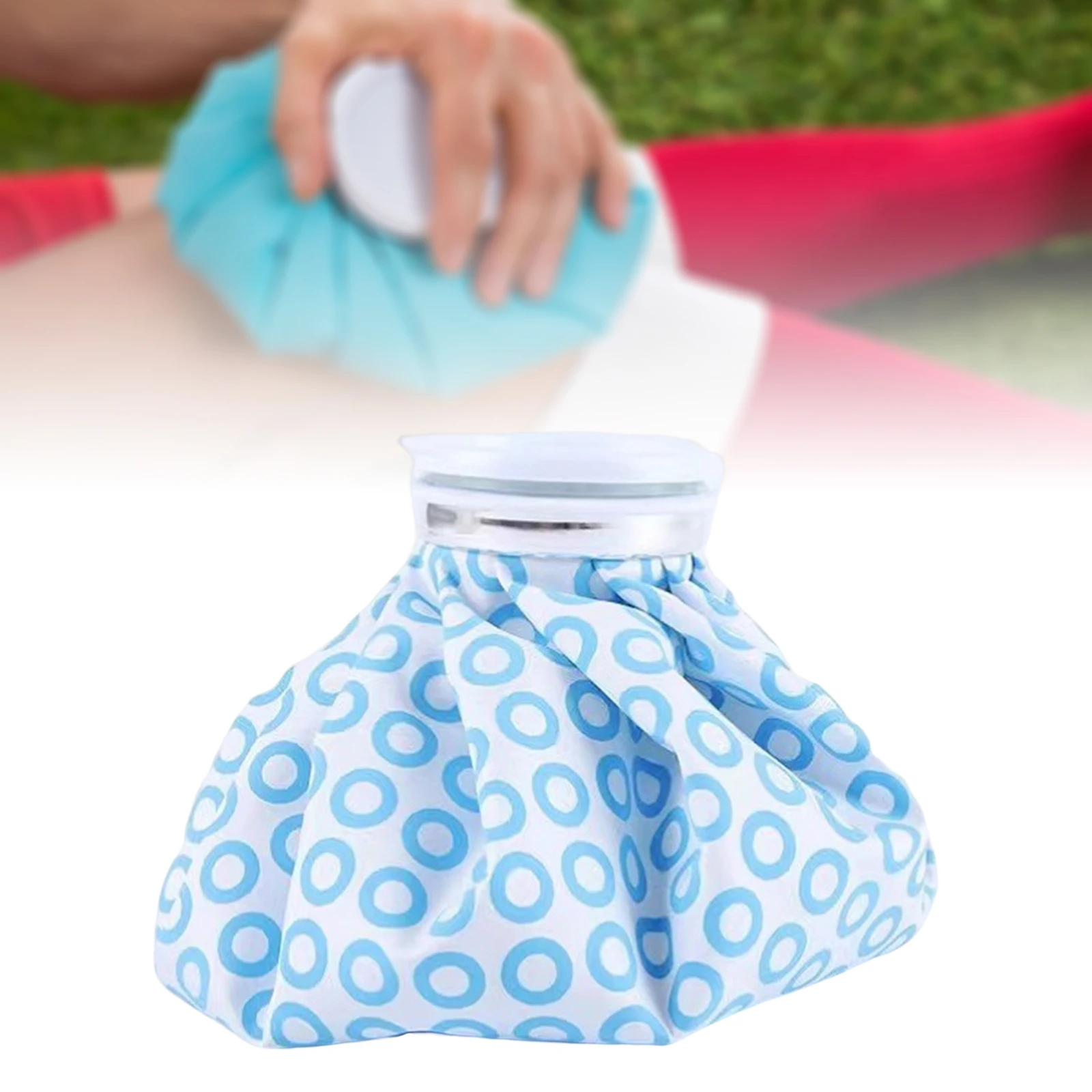 Reusable Soft Fabric Ice Bag Pack with Bandage Hot Cold Water Therapy Leg Knee Arm Muscle Aches Sprain Bruises Cramps Swelling
Reusable Soft Fabric Ice Bag Pack with Bandage Hot Cold Water Therapy Leg Knee Arm Muscle Aches Sprain Bruises Cramps Swelling