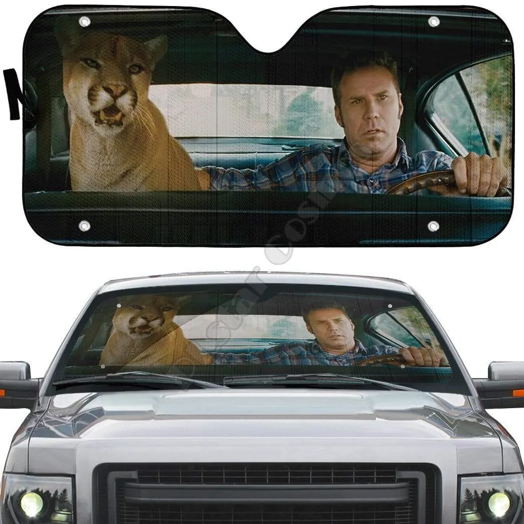 Talladega Nights Cougar 3D Printed Car sunshade Auto Sun Shade for Car Truck Decor Windshield Sunshade,Blocks UV Rays Sun
Talladega Nights Cougar 3D Printed Car sunshade Auto Sun Shade for Car Truck Decor Windshield Sunshade,Blocks UV Rays Sun