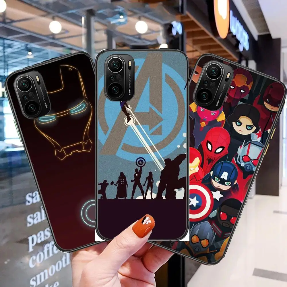 Marvel Phone Case For xiaomi redmi POCO F1 F2 F3 X3 Pro M3 9C 10T Lite NFC Black Cover Silicone Back Prett mi 10 ultra covers
Marvel Phone Case For xiaomi redmi POCO F1 F2 F3 X3 Pro M3 9C 10T Lite NFC Black Cover Silicone Back Prett mi 10 ultra covers