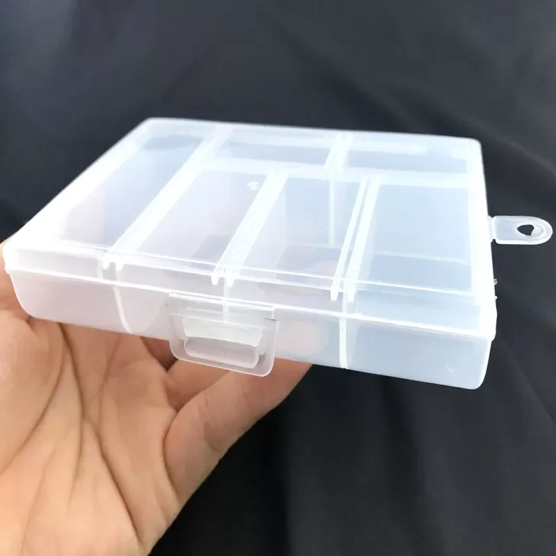 20221pc 12cmx8cmx1.7cm Transparent Rectangle 6 Grids Storage Boxes For Buttons Beads Medicine Containers Case
20221pc 12cmx8cmx1.7cm Transparent Rectangle 6 Grids Storage Boxes For Buttons Beads Medicine Containers Case