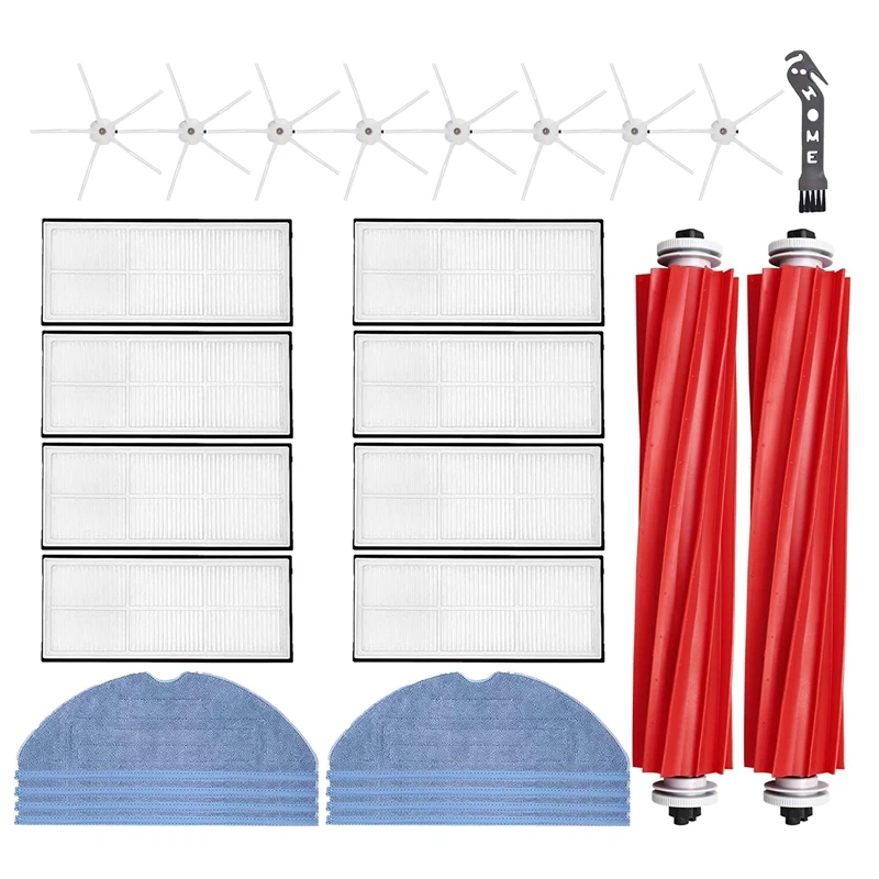 Main Side Brush Hepa Filter Mop Pad For Xiaomi Roborock S7 S70 S7max T7S T7S Plus Vacuum Cleaner Spare Parts Accessories
Main Side Brush Hepa Filter Mop Pad For Xiaomi Roborock S7 S70 S7max T7S T7S Plus Vacuum Cleaner Spare Parts Accessories