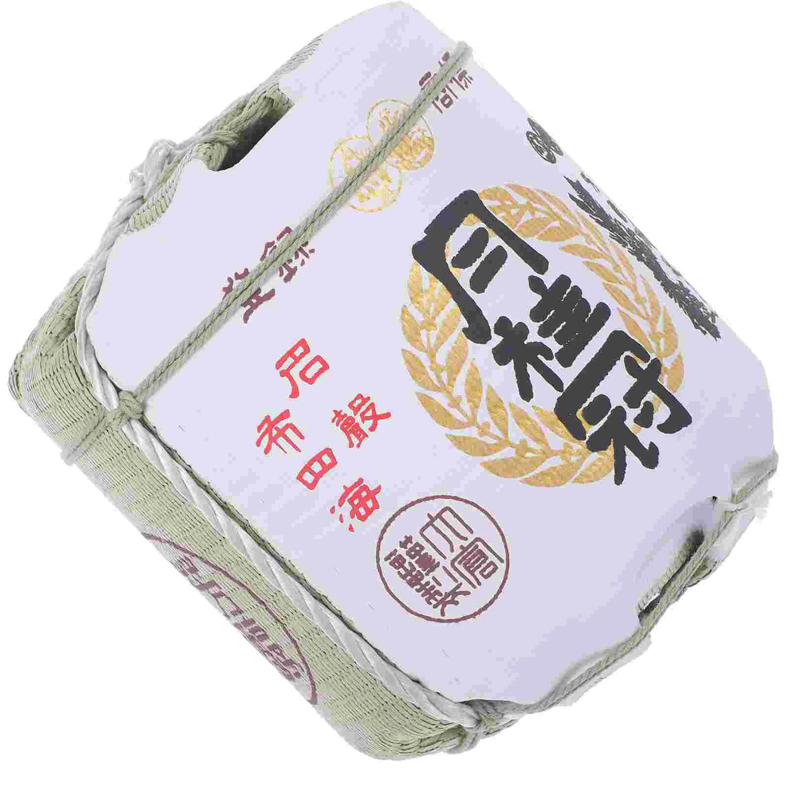 Japanese Sake Barrel Decoration Style Statue Fish Tank Decorations Sashimi Ornament Traditional Models Restaurant Adorment Home
Japanese Sake Barrel Decoration Style Statue Fish Tank Decorations Sashimi Ornament Traditional Models Restaurant Adorment Home