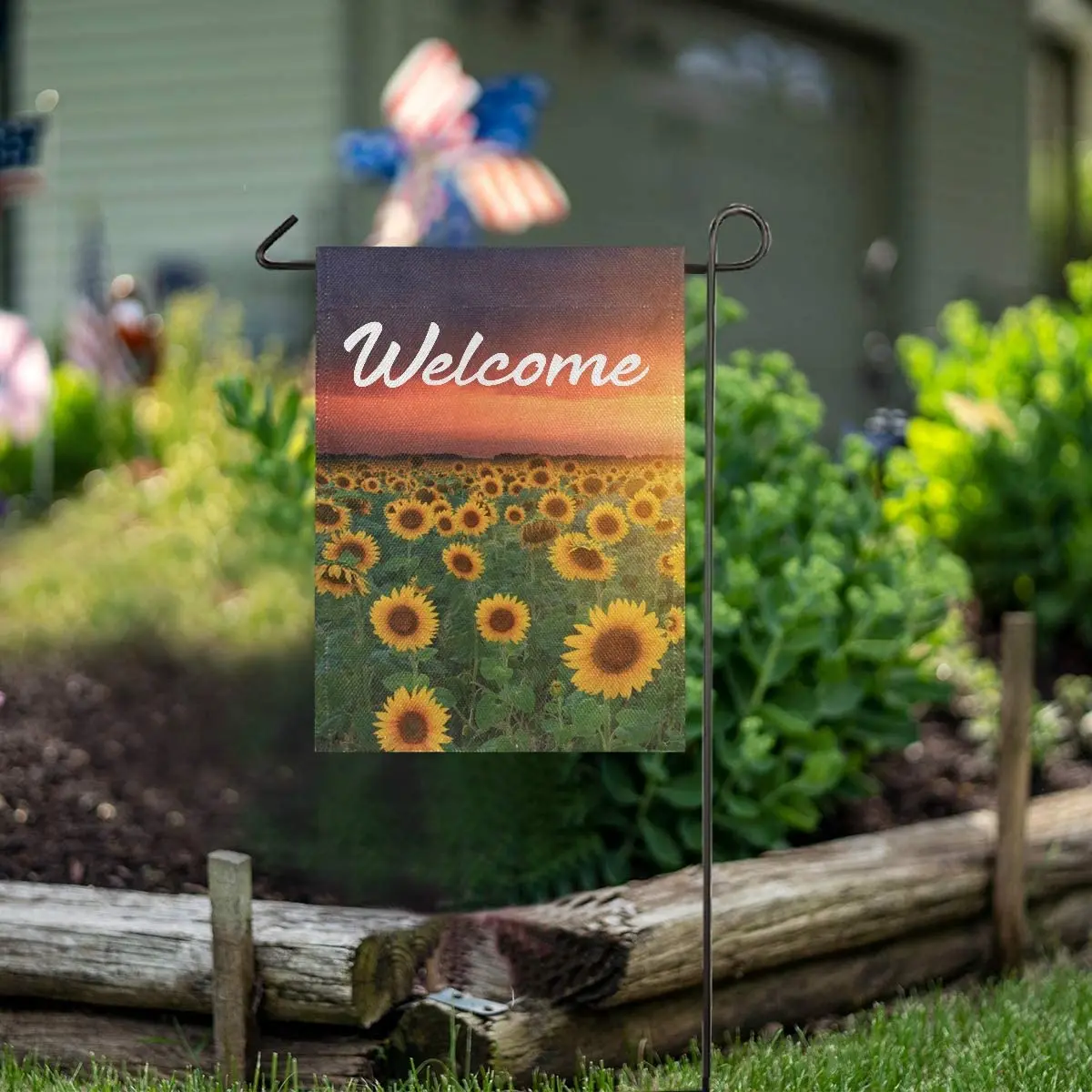 Sunflower Field Floral Garden Flag Welcome Home House Flags Double Sided Yard Banner Outdoor Decor Banner for Outside House Yard 
Sunflower Field Floral Garden Flag Welcome Home House Flags Double Sided Yard Banner Outdoor Decor Banner for Outside House Yard
