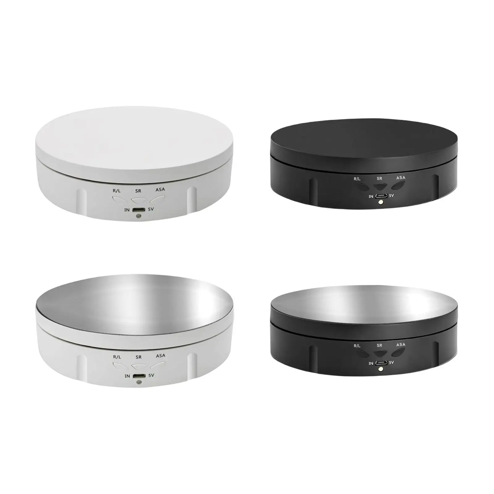 Rotating Display Stand Holder Max Load 22lb Collectible Turntable Base Remote Control for Video Retail Shooting 3D Model Watch
Rotating Display Stand Holder Max Load 22lb Collectible Turntable Base Remote Control for Video Retail Shooting 3D Model Watch