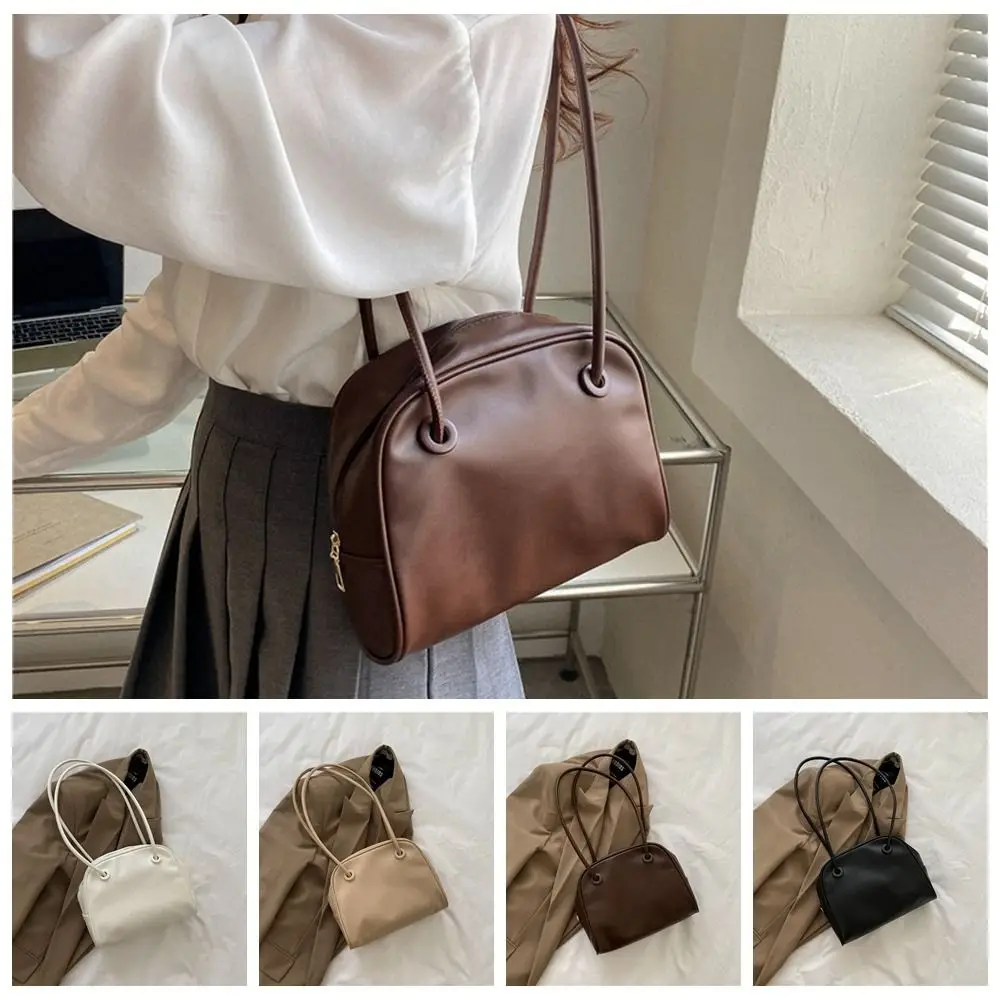 Portable Leather Underarm Bag Casual Korean Style Pu Leather Handbag Tote Bag Students
Portable Leather Underarm Bag Casual Korean Style Pu Leather Handbag Tote Bag Students