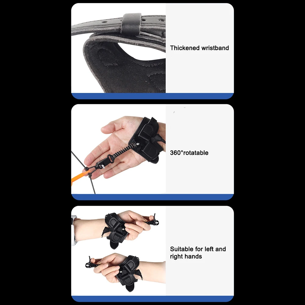 Brand New Wrist Release Device Release Aids Composite Pulley Bow Release Leather Wrist Strap Parts Accessories
Brand New Wrist Release Device Release Aids Composite Pulley Bow Release Leather Wrist Strap Parts Accessories