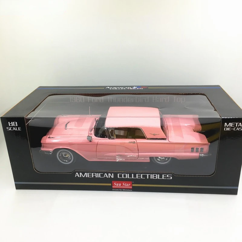 1:18 1960 Ford Thunderbird Hard Top Classic Muscle Car Diecast Metal Alloy Model Car Toys for kids Gift Collection
1:18 1960 Ford Thunderbird Hard Top Classic Muscle Car Diecast Metal Alloy Model Car Toys for kids Gift Collection