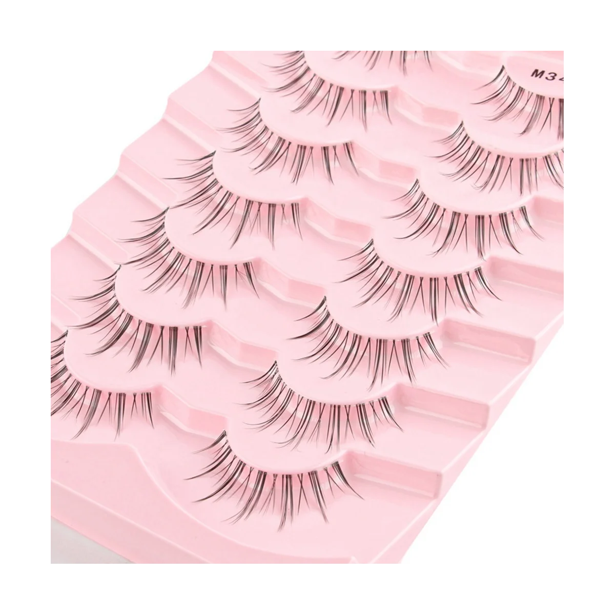 Half Eey Lashes 7 Pairs Faux Lashes Transparent Stems Natural Long Eyelashes Reusable False Eyelashes 3D False Lashes, 3
Half Eey Lashes 7 Pairs Faux Lashes Transparent Stems Natural Long Eyelashes Reusable False Eyelashes 3D False Lashes, 3