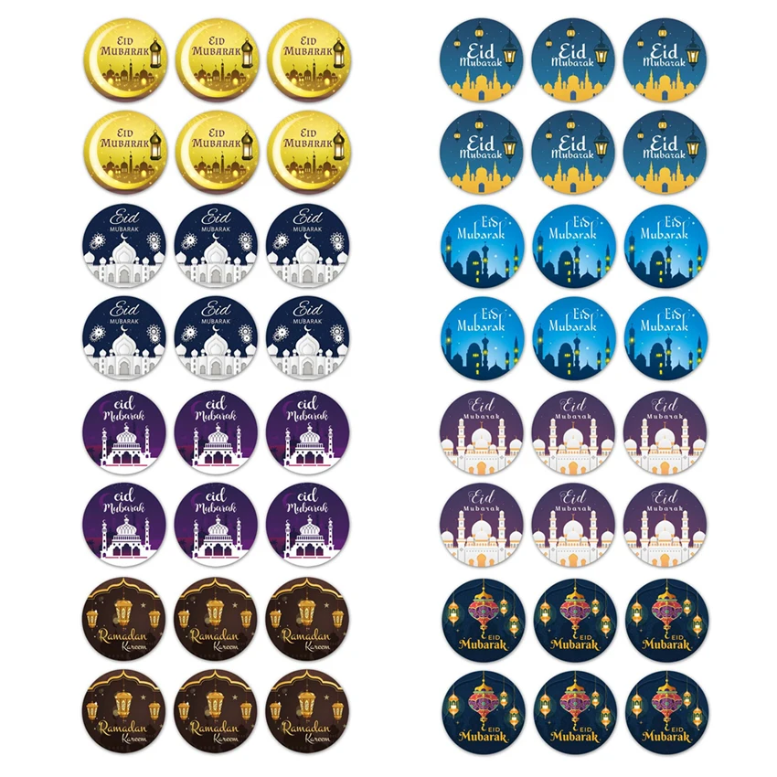 30/60pcs EID Mubarak Decor Self-adhesive Label Sticker Gift Box Seal Lables Islamic Muslim Party Decoration Ramadan Supplies
30/60pcs EID Mubarak Decor Self-adhesive Label Sticker Gift Box Seal Lables Islamic Muslim Party Decoration Ramadan Supplies